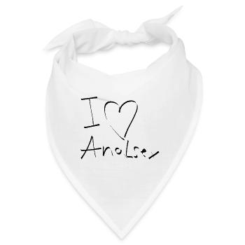 I liebe Analsex anal arschfick - Bandana - Weiß - Vorne