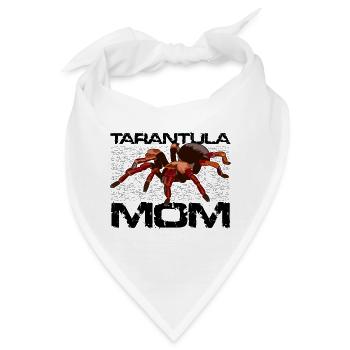 Tarantel Mama Spinne Geschenk Taranteln Geschenke - Bandana - Weiß - Vorne
