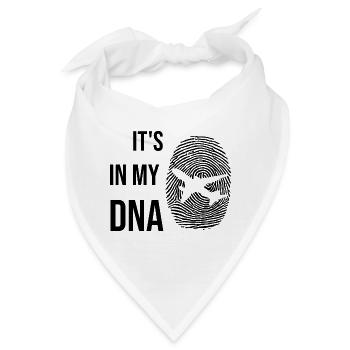 Pilot Flugzeug Luftfahrt Aviation Geschenk - Bandana - Weiß - Vorne