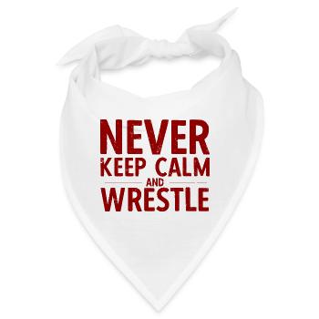 Grappling Martial Arts Wrestling - Bandana - Weiß - Vorne