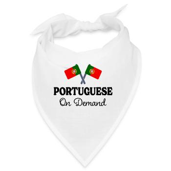 Portugiesisch Übersetzer Portugiesisch Dolmetscher - Bandana - Weiß - Vorne