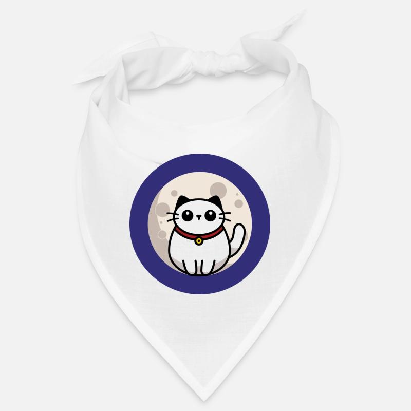 Le chat sur la lune Bandana