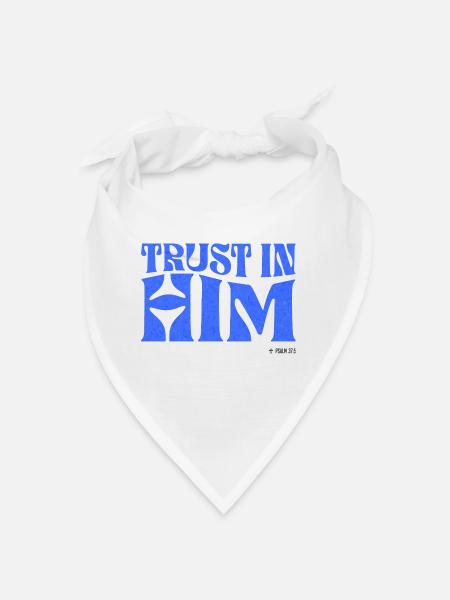 Christianity Christian Bible Verse - Bandana - white - Front