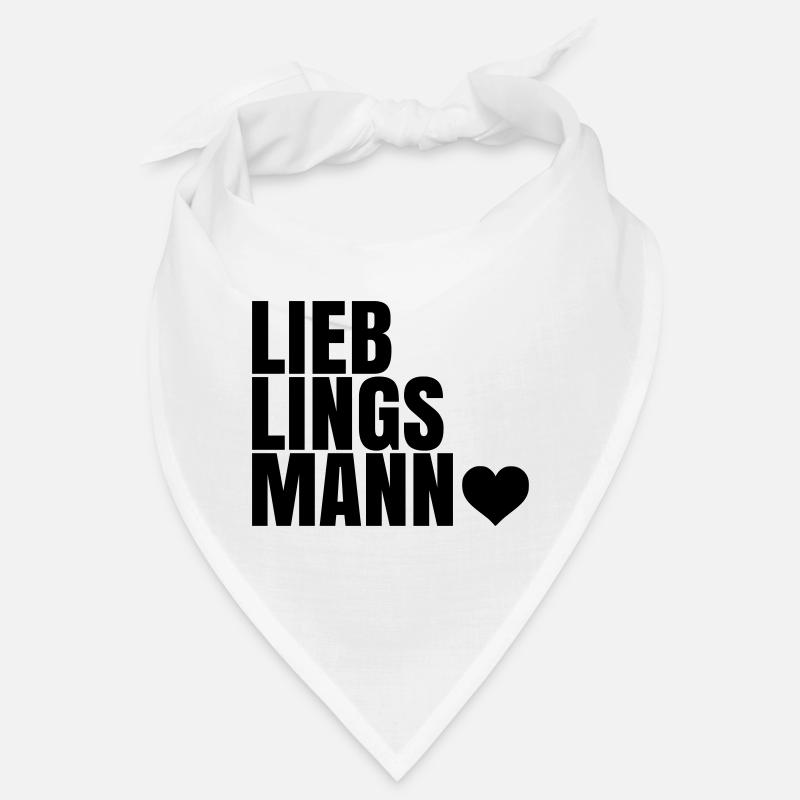 Lieblingsmann - Bester Mann Ehemann Freund Liebe Bandana