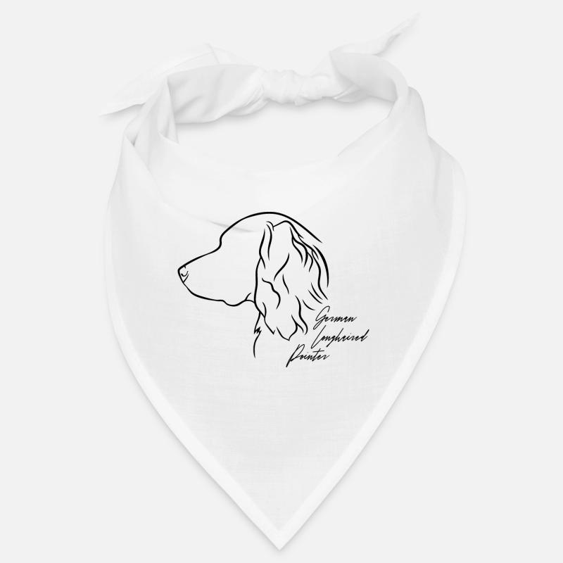 German Longhaired Pointer Profile Dogs Wilsigns Bandana