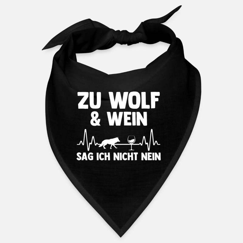 Tier Waldtier Wolf Bandana