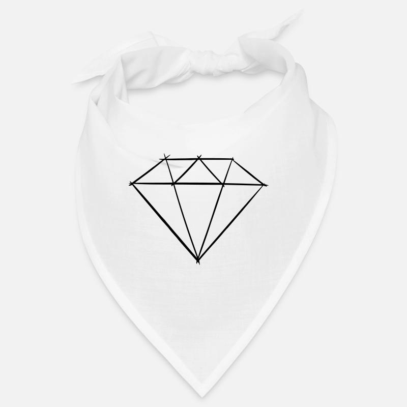 Gemstone Symbol Drawing Bandana