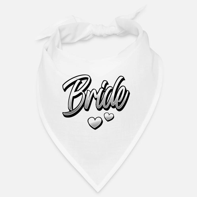 Braut - Bandana - Weiß