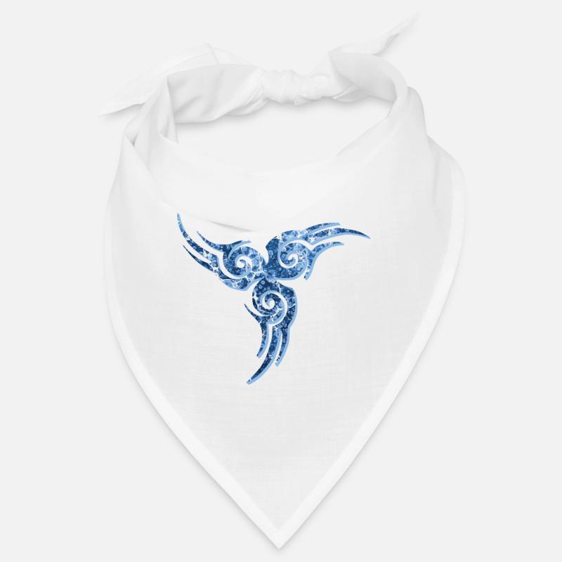 celtic symbol 17 e 206 - Bandana - white