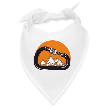 Rock Climbing - Bandana - Weiß - Vorne