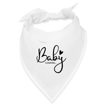 Baby Loading... - Bandana - Weiß - Vorne