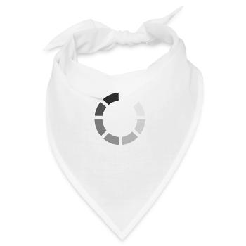 ich denke Intelligent oder intelligent Gift - Bandana - Weiß - Vorne