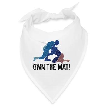 Grappling Martial Arts Wrestling - Bandana - Weiß - Vorne