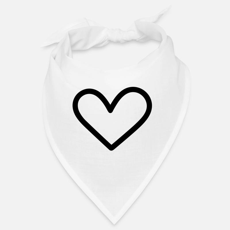 heart Bandana