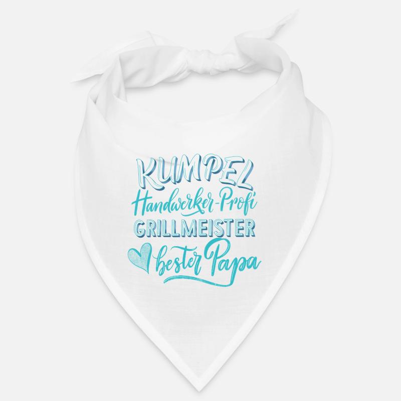 Bester Papa - Bandana - Weiß