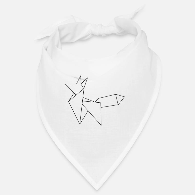 Origami fox Bandana
