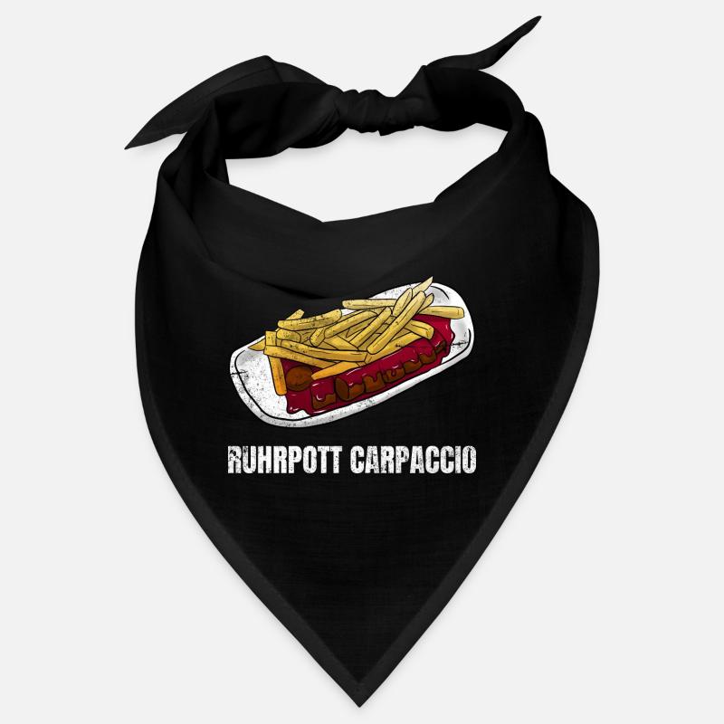 Ruhrpott Carpaccio Bratwurst Fan BBQ Bandana