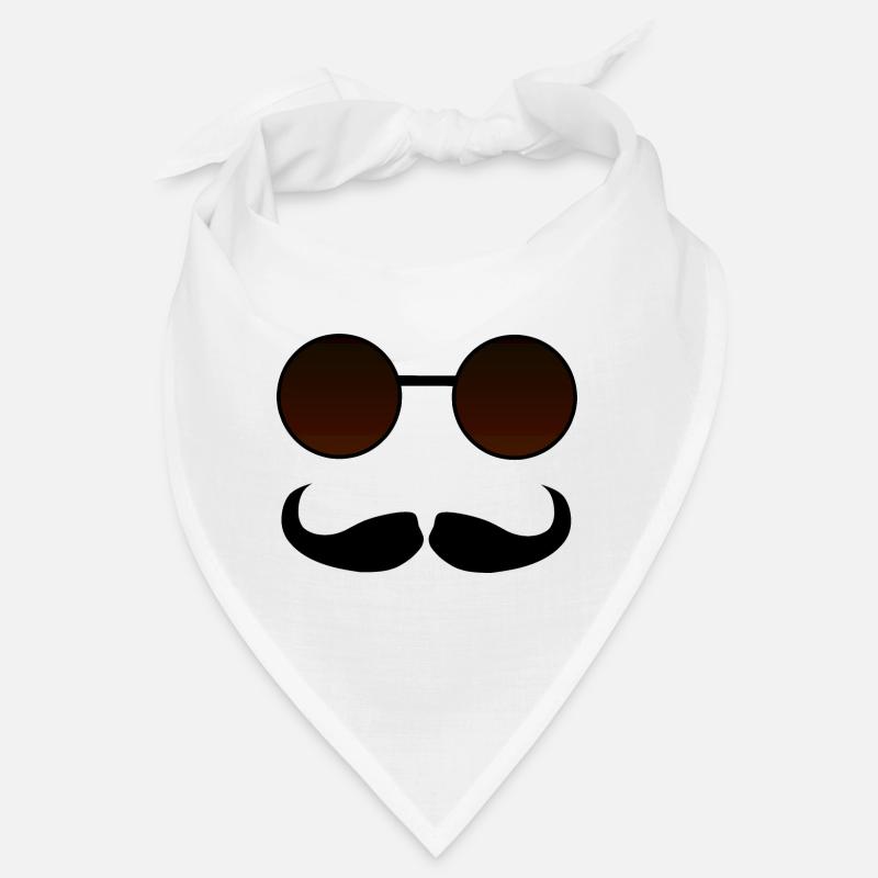 Hispter Moustache et Google Bandana
