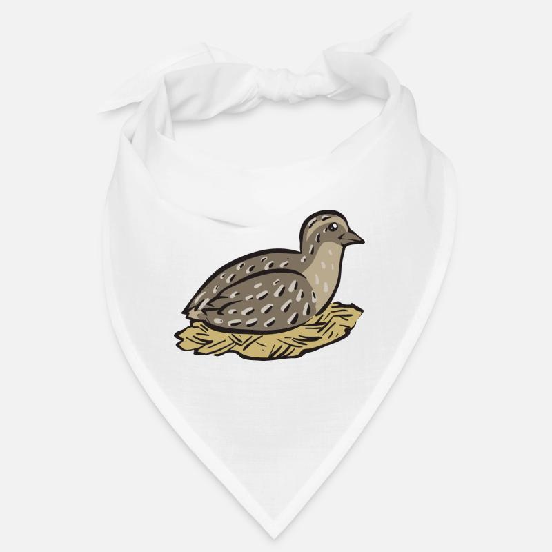 Oiseau de caille Bandana