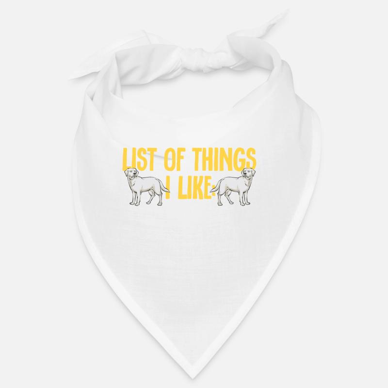 White Labrador Retriever White Lab Bandana