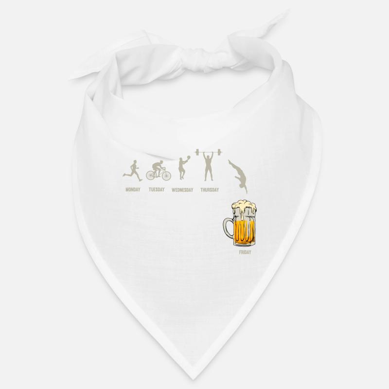 Bierwoche Sportler Biertrinker Sport Bandana
