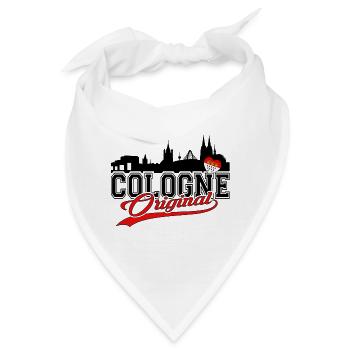 Cologne Original - Kölner Original Kölle - Bandana - Weiß - Vorne