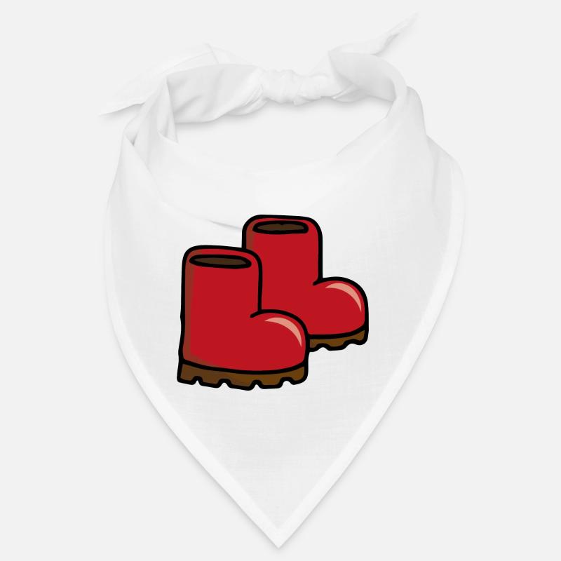 Red Rubber Boots Boots Winter Boots Bandana