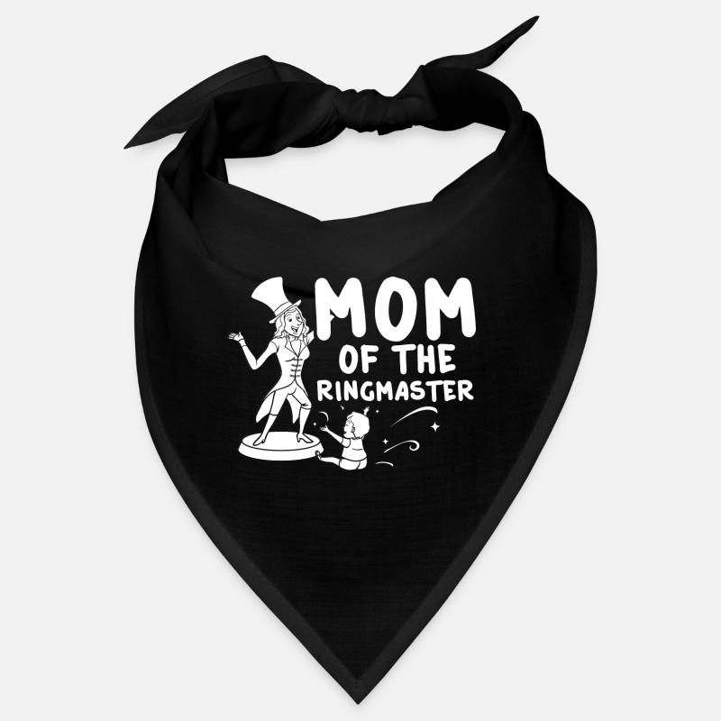Circus Birthday Party Mama Theme Ringmaster Bandana