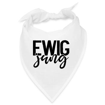 Ewig Jung - Geburtstagsgeschenk - Bandana - Weiß - Vorne