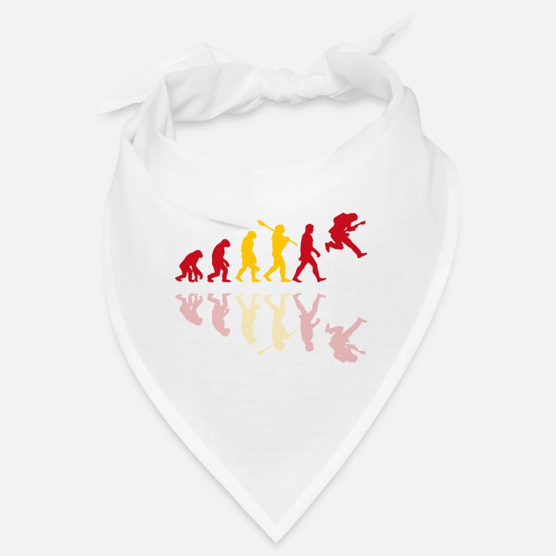 Human Evolution Guitar Band Retro Vintage Espagnol Bandana