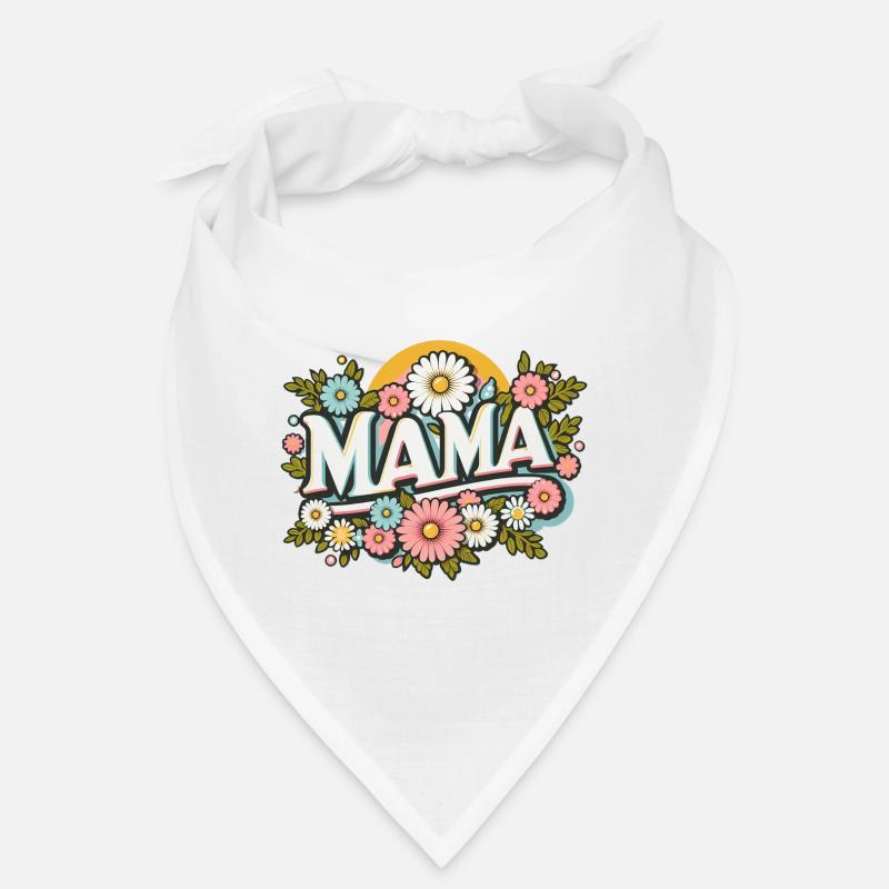 Maman florale Bandana