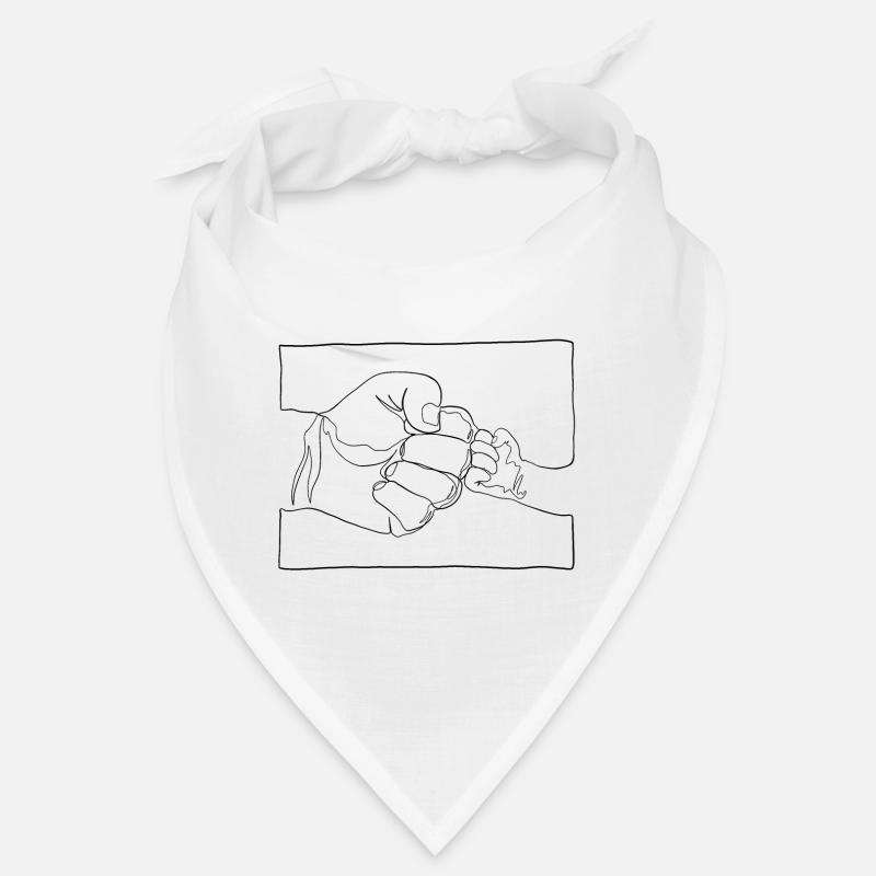 Kleine Faust große Faust - Oneliner Bandana