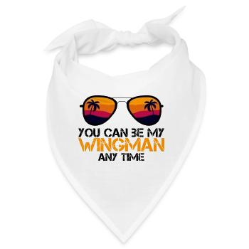 Wingman - Bandana - Weiß - Vorne