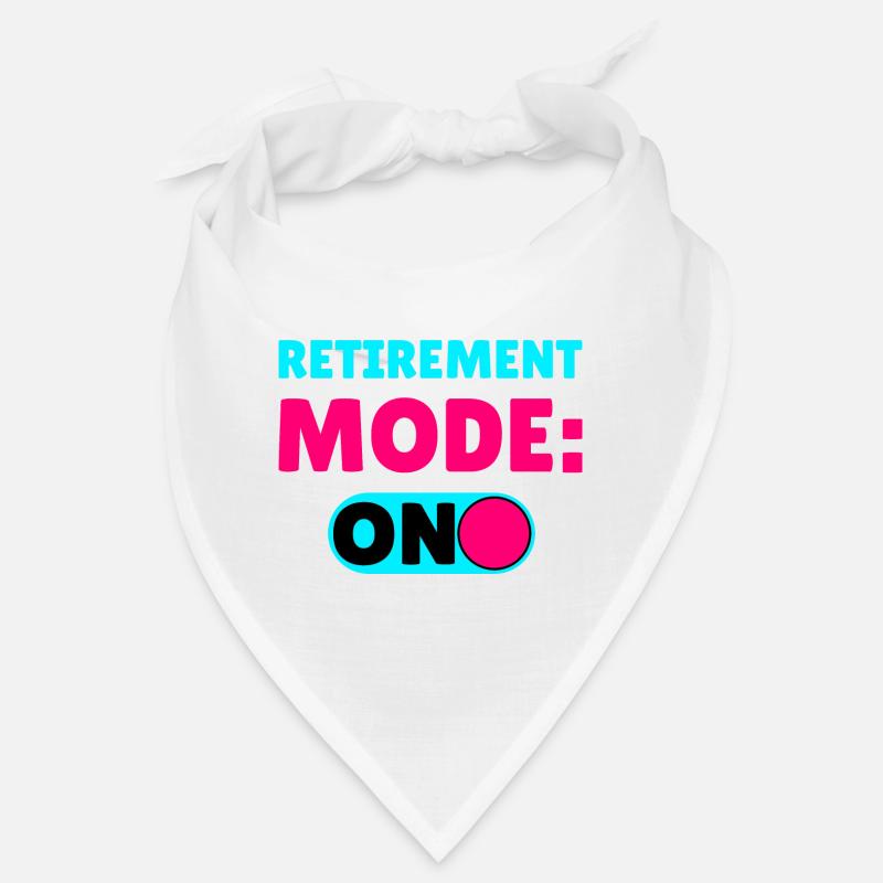 Mode retraite ON Mode retraite Retraité Retraité - Bandana - blanc