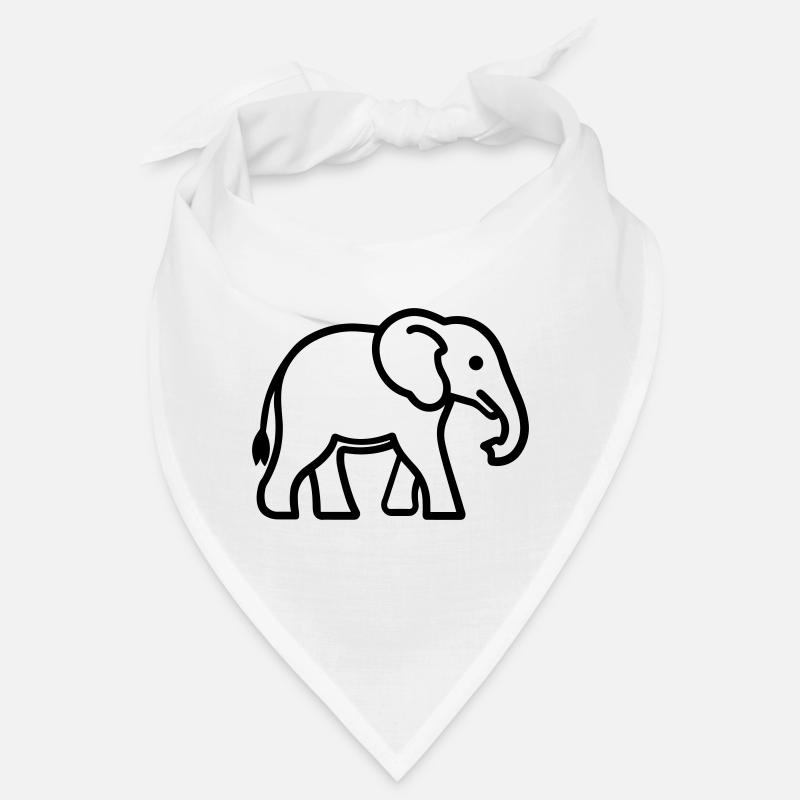Elefant Bandana
