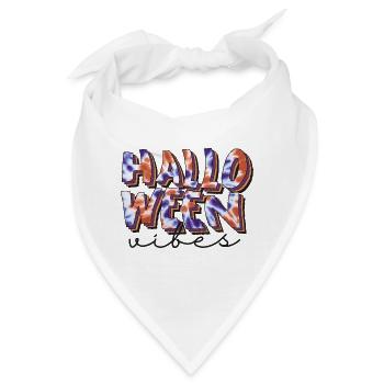 Horror Zauberei Magie Halloween T-Shirt Geschenk - Bandana - Weiß - Vorne