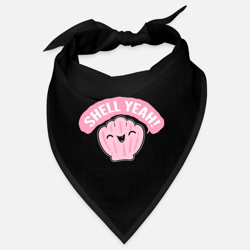 Shell yes! Beach lovers Bandana