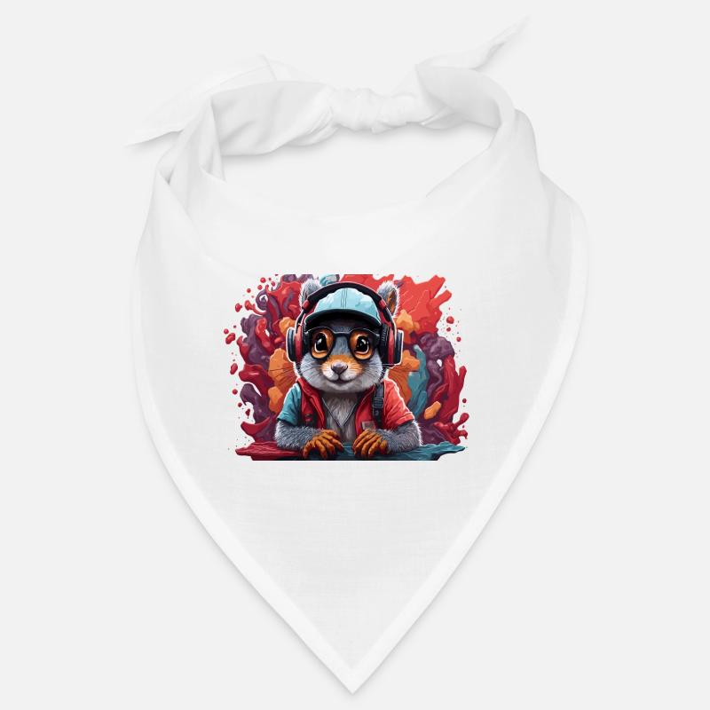Squirrel Animal Art I Cool Cute Bandana