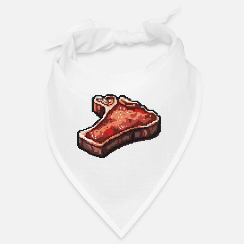 Steak Filet Pixel Icon Bandana