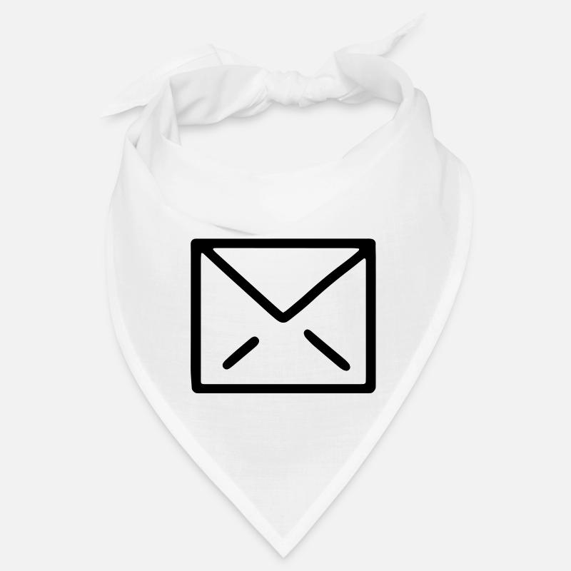 Lettre Lettre symbole letter icon envelope Message Bandana