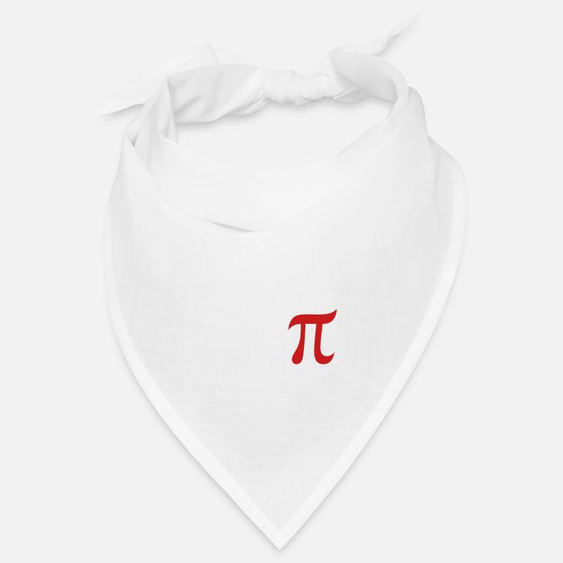 Math Geek Math Makes Me Happie Funny Integral Math - Bandana - white
