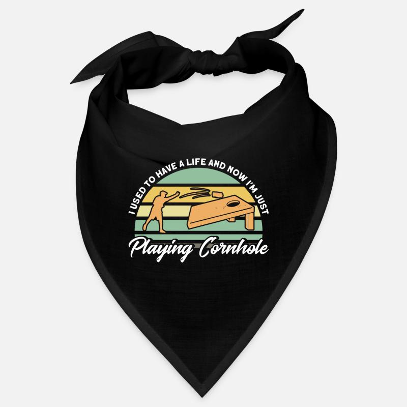 Cornhole Game Cornhole Joueur Cornhole Cadeau Bandana