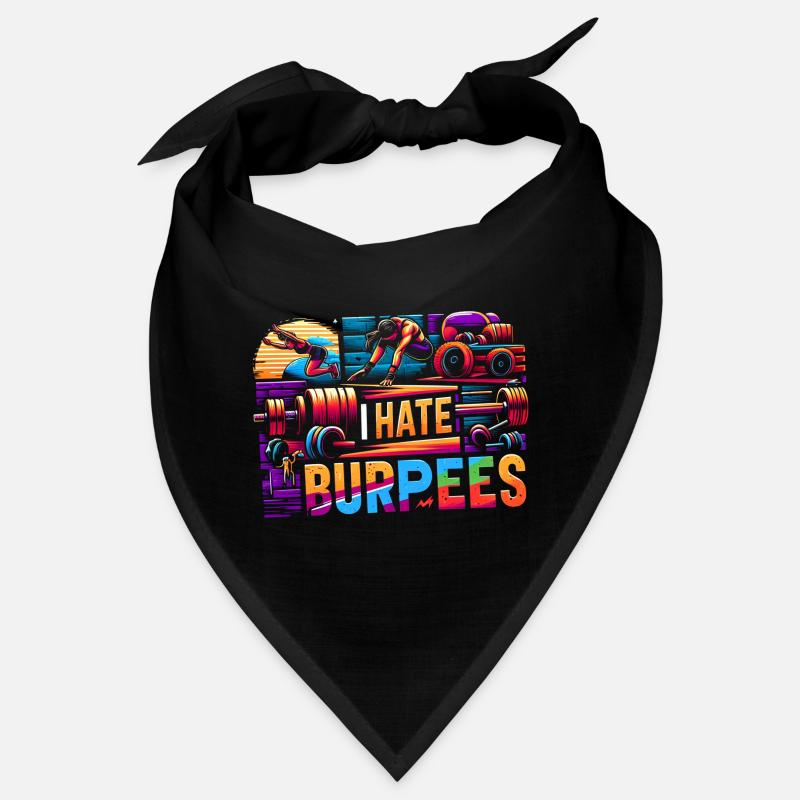 I Hate Burpees 8 Bandana