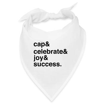 Graduation Day Cap Academic Achievement - Bandana - Weiß - Vorne