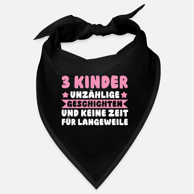 Mama Von 3 Kindern Bandana