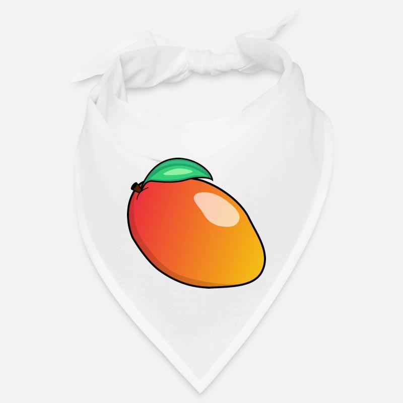 Früchte Crew | Früchte Team | Mango - Bandana - Weiß