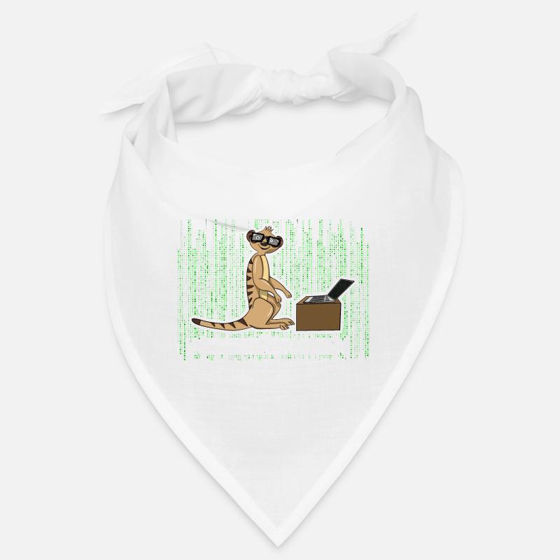 Computer Informatik Nerd Nerdmännchen für Bandana