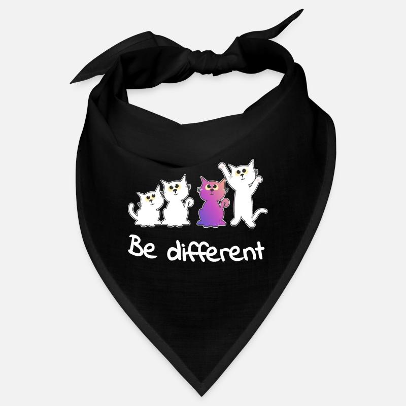 be different Lady Cat Animals Kitten Somme Trend Bandana