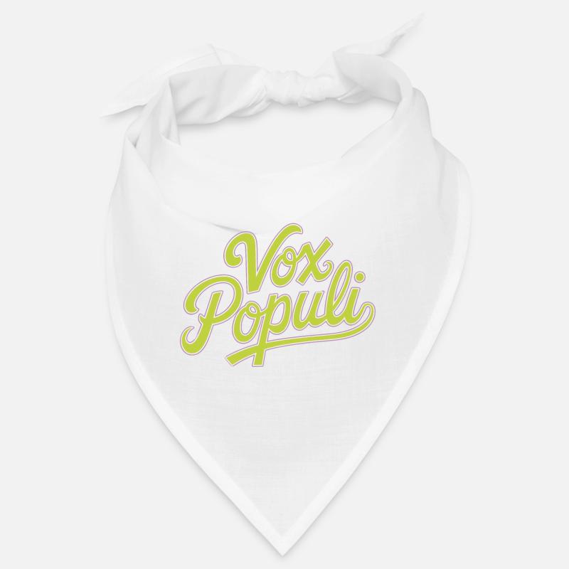 Vox populi - Bandana - blanc