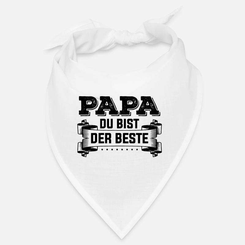 Papa du bist der Beste Vater Dad Daddy Bandana